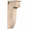 Ekena Millwork Del Monte Smooth Corbel w/Backplate, Douglas Fir, 7 1/2"W x 12"D x 28"H COR08X12X28DEL01SDF - alternate 1